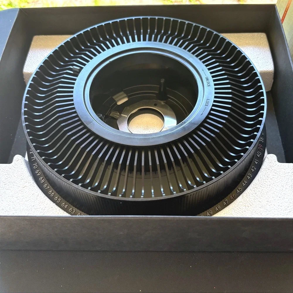Kodak Ektagraphic Universal Slide Tray Model 2 CAT 144 3266 80 Capacity Black